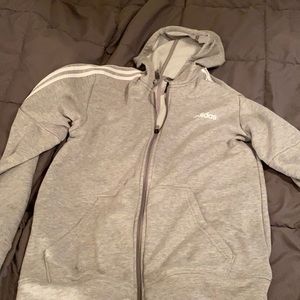 adidas zip up hoodie